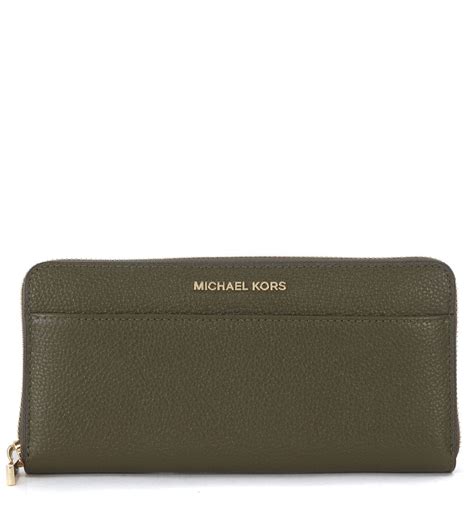 sage green michael kors wallet|olive green michael kors wallet.